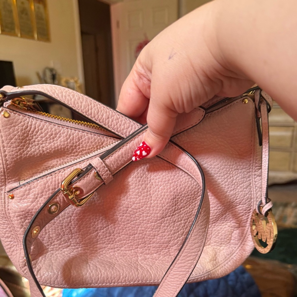 Michael Kors Pink Crossbody Bag - Picture 11 of 14
